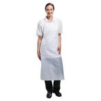 Whites waterdicht schort wit, Verzenden
