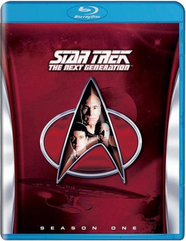 Blu-ray film - Star Trek: The Next Generation - Seizoen 1..., Cd's en Dvd's, Blu-ray, Zo goed als nieuw, Verzenden
