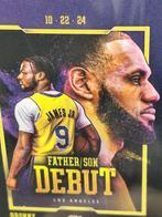 2024 Panini Instant LeBron & Bronny James #1 - PSA 10 Gem, Nieuw