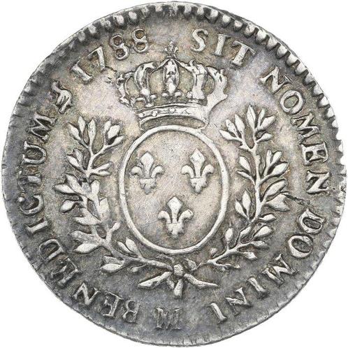 Frankrijk. Louis XVI (1774-1792). 1/10 Écu 1788-MA,, Postzegels en Munten, Munten | Europa | Euromunten