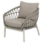 Arezzo low lounge dining tuinstoel natural sand, Ophalen of Verzenden, Nieuw