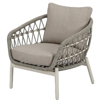 Arezzo low lounge dining tuinstoel natural sand beschikbaar voor biedingen