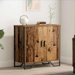 vidaXL Dressoir Bruin 78 x 35.5 x 74.5 cm Bewerkt hout, Verzenden, Nieuw, Overige houtsoorten, Minder dan 50 cm