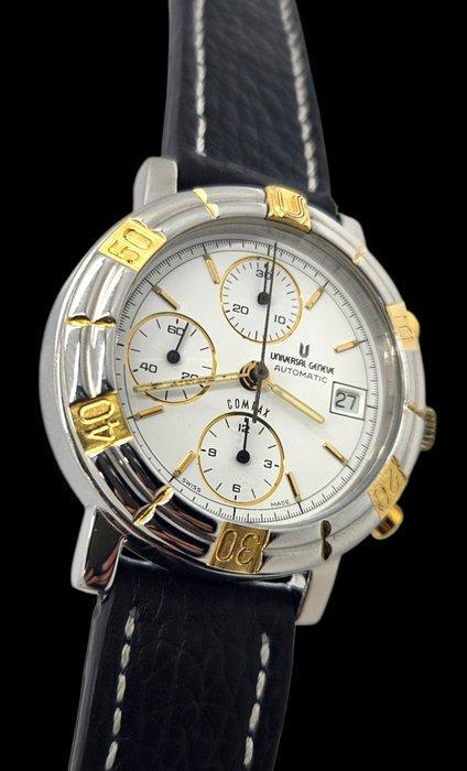 Universal Genève - Compax - 698.410, cal. UG 98 - Heren -, Sieraden, Tassen en Uiterlijk, Horloges | Heren
