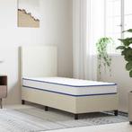 vidaXL Traagschuimmatras 80x200x17 cm wit, Huis en Inrichting, Slaapkamer | Matrassen en Bedbodems, Verzenden, Nieuw