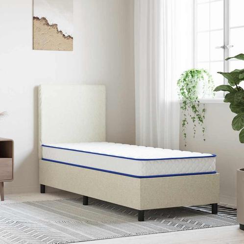 vidaXL Traagschuimmatras 80x200x17 cm wit, Huis en Inrichting, Slaapkamer | Matrassen en Bedbodems, Nieuw, Verzenden