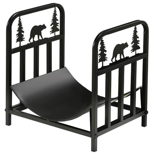 TRUUSK Brandhoutrek 42 X 33,5 X 43 Cm Brandhoutrek Met Handv, Huis en Inrichting, Haarden, Nieuw, Verzenden