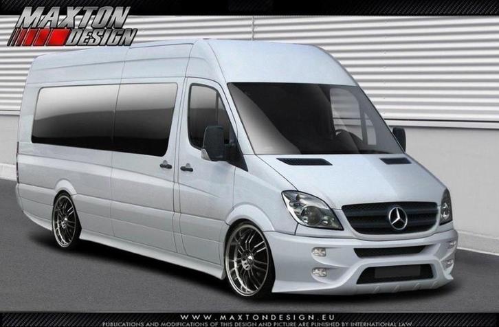 Voorbumper Mercedes Sprinter Mk2 Maxton Design, Auto-onderdelen, Carrosserie en Plaatwerk, Ophalen of Verzenden