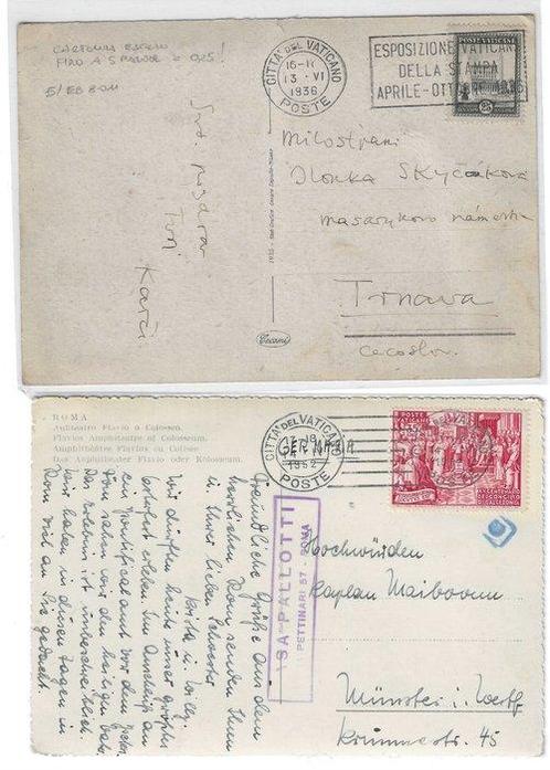 Vaticaanstad 1930 - Registratienummer: 20 poststukken,, Postzegels en Munten, Postzegels | Europa | Italië