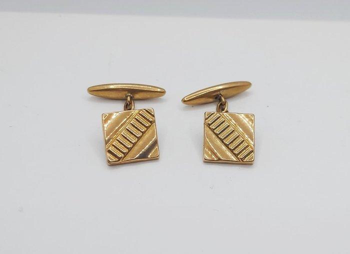 Manchetknopen - 19.2 kt. Roségoud, Sieraden, Tassen en Uiterlijk, Antieke sieraden