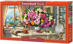 Summer Flowers and Cup of Tea Puzzel (4000 stukjes) |, Hobby en Vrije tijd, Denksport en Puzzels, Verzenden, Nieuw