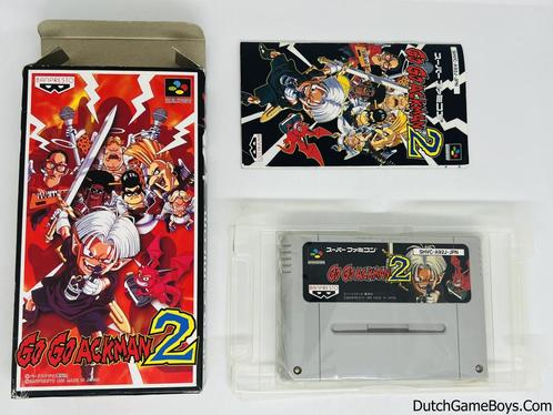 Super Famicom - Go Go Ackman 2, Spelcomputers en Games, Games | Nintendo Super NES, Gebruikt, Verzenden