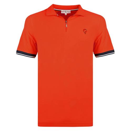-24% Q1905  Q1905 Polo shirt stroke rood  maat XXL, Kleding | Heren, Sportkleding, Oranje, Nieuw, Verzenden