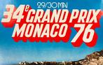 Bob Martin - 34 Gran Prix Monaco 76 - (linen backed on