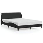 Bedframe 120x200 Zwart Kunstleer | Retourdeal | 35% Korting, Overige materialen, Zwart, Nieuw, Ophalen of Verzenden
