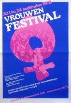 Vrouwenfestival 1978 (lijst optie, Posters) (Posters), Verzamelen, Verzenden, Nieuw, Overige onderwerpen, Met lijst