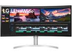 LG 38WN95CP-W Wit, Zilver, Verzenden, Zo goed als nieuw