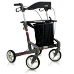 Topro TROJA Original Plus Rollator - Rood M, Diversen, Rollators, Ophalen of Verzenden, Nieuw