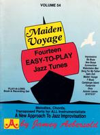 Jamey Aebersold Volume 54: Maiden Voyage, Muziek en Instrumenten, Bladmuziek, Nieuw, Trombone, Ophalen of Verzenden