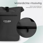 Cycloni Dash E-bike Fietstas 28L Waterdicht Rugtas Zwart XL, Ophalen of Verzenden, Nieuw, Cycloni