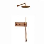 Inbouw regendouche met wandarm 30cm douchekop copper, Doe-het-zelf en Verbouw, Sanitair, Verzenden, Nieuw