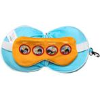 Reiskussen met Slaapmasker Yellow Submarine Beatles - Rond P, Huis en Inrichting, Woonaccessoires | Kussens, Ophalen of Verzenden