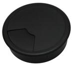 60 Mm Zwarte Kabelbeheer Bureau Grommet - 49.80.018 [2, Verzenden, Nieuw, Overige typen