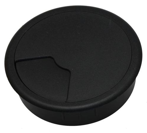 60 Mm Zwarte Kabelbeheer Bureau Grommet - 49.80.018 [2, Doe-het-zelf en Verbouw, Elektra en Kabels, Overige typen, Nieuw, Verzenden