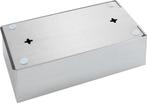 WENKO Box voor tissues RVS mat - Tissuebox - Tissuehouder -, Ophalen of Verzenden, Gebruikt