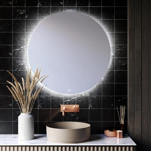 Badkamerspiegel Hotbath Cobber 80 cm Incl LED En, Doe-het-zelf en Verbouw, Sanitair, Bad, Nieuw, Ophalen of Verzenden