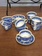 Villeroy & Boch - Kop en schotel (20) - burgenland blauw -, Antiek en Kunst