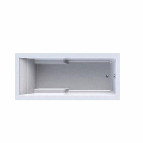 Basilia Shower Bad/Douchecombinatie 180X80 Cm Wit, Doe-het-zelf en Verbouw, Sanitair, Ophalen of Verzenden