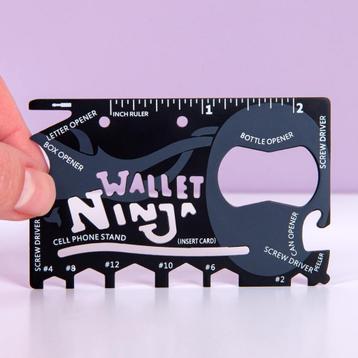 Wallet Ninja Toolcard beschikbaar voor biedingen