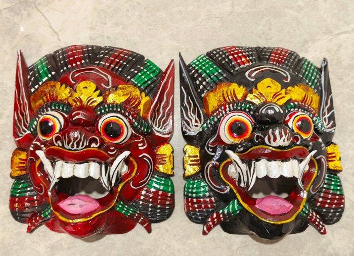 Mask - Indonesië - Met de hand gemaakt Barong masker (Zonder, Antiek en Kunst, Kunst | Niet-Westerse kunst