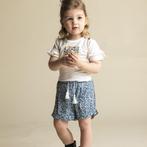 T-shirt ruffle (off-white), Kinderen en Baby's, Babykleding | Maat 80, Nieuw, Meisje, Like Flo, Verzenden