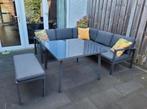 Gave aluminium onderhoudsvrije loungeset, Tuin en Terras, Aluminium, Bank, Loungeset, 8 zitplaatsen