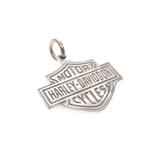 Witgouden hanger; Harley Davidson (kettinghanger), Overige merken, Goud, Gebruikt, Ophalen of Verzenden