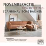 10% Korting op Scandinavische banken van Sav en Okse, Huis en Inrichting, Banken | Bankstellen, Verzenden, Nieuw, Hout