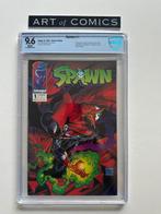 Spawn #1 - CBCS 9.6 - 1st appearance of Spawn - Pull out, Boeken, Strips | Comics, Nieuw