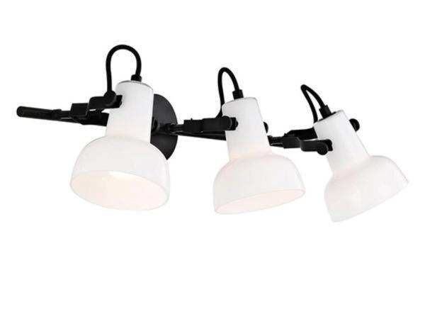 Veiling - 2x Nordlux wandlamp 3-rail Parson, Huis en Inrichting, Lampen | Wandlampen