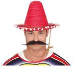 Sombrero Rood 33cm, Hobby en Vrije tijd, Feestartikelen, Verzenden, Nieuw