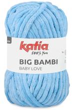 Katia Big Bambi - 106 lichtblauw - XXL Chenille Garen, Ophalen of Verzenden, Nieuw