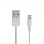 USB kabel 1 meter voor iPhone & iPad - wit, Telecommunicatie, Mobiele telefoons | Telefoon-opladers, Nieuw, Verzenden