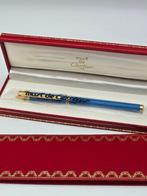 Cartier - Pluma estilografica cartier trinity blue cobalt, Nieuw