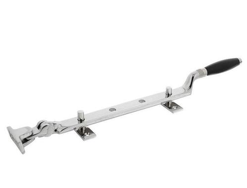 Intersteel Raamuitzetter Ton met stelpen Nikkel/Ebbenhout, Doe-het-zelf en Verbouw, Hang- en Sluitwerk, Nieuw, Ophalen of Verzenden