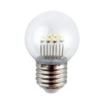 Ledmaxx LED kogellamp E27 1W 55lm 2200K helder kunststof..., Ophalen of Verzenden, Nieuw