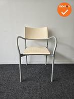 Kantinestoel - Segis Breeze - Wit, Vergader- of Presentatieruimte, Ophalen of Verzenden, Gebruikt, Stoel