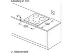 Bosch PUE611BF9E - Serie 4 - Vrijstaande Inductie kookplaat, Verzenden, Zo goed als nieuw