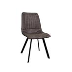 MX Sofa Eetkamerstoel Pluto | Sand | Microvezel stof, Huis en Inrichting, Stoelen, Ophalen, Nieuw, Industrieel