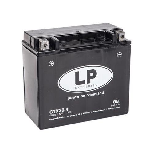 LP GTX20-4 motor GEL accu 12 volt 18 ah (51802 - MG LTX20-4), Motoren, Onderdelen | Overige, Nieuw, Ophalen of Verzenden